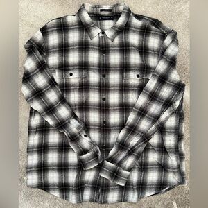 Men’s Lucky Brand Long Sleeve Button Down Humboldt Flannel Shirt